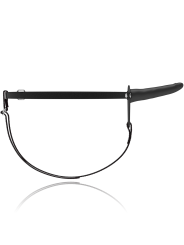 Vibratore Fetish Submissive Harness In Silicone Nero 15 Cm - FETISH SUBMISSIVE HARNESS - Vibratori | erosidea.com