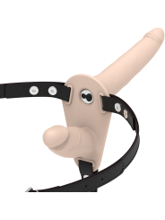 Vibratore Fetish Submissive Harness Flesh Up A Doppia Penetrazione - FETISH SUBMISSIVE HARNESS - Vibratori | erosidea.com