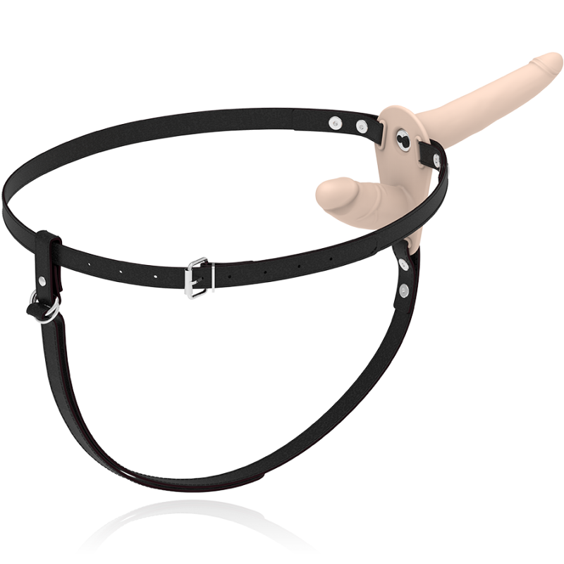 Vibratore Fetish Submissive Harness Flesh Up A Doppia Penetrazione - FETISH SUBMISSIVE HARNESS - Vibratori | erosidea.com