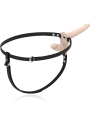 Vibratore Fetish Submissive Harness Flesh Up A Doppia Penetrazione - FETISH SUBMISSIVE HARNESS - Vibratori | erosidea.com
