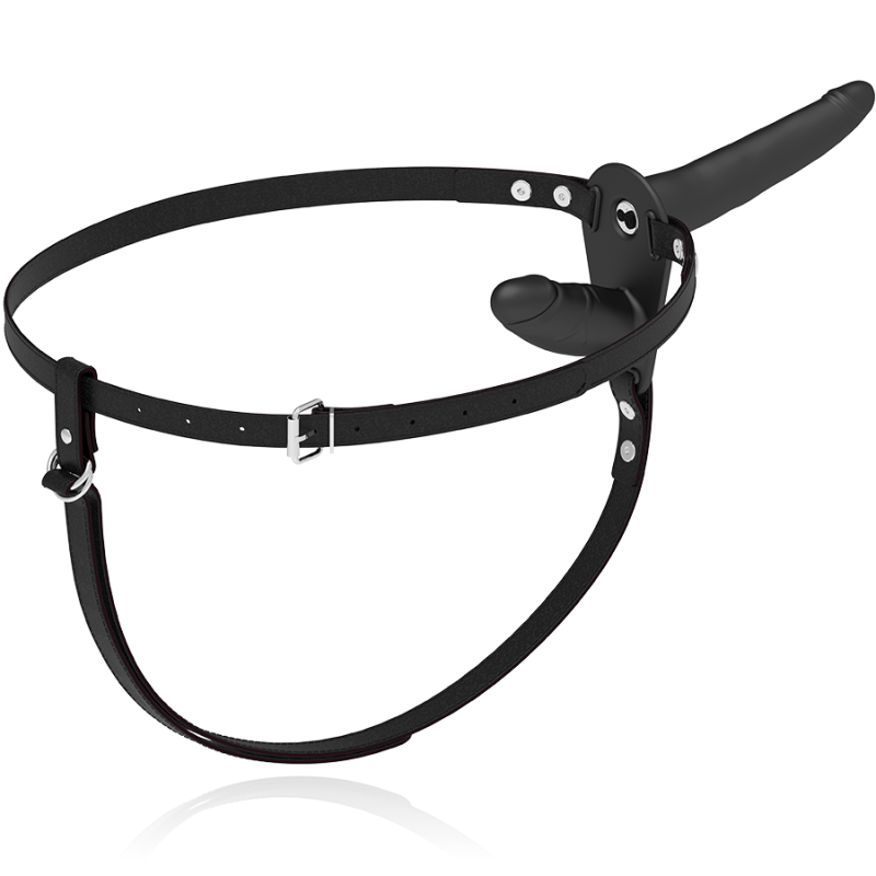 Vibratore Fetish Submissive Harness Nero A Doppia Penetrazione - FETISH SUBMISSIVE HARNESS - Vibratori | erosidea.com