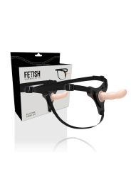 Fetish Submissive Harness - Punto G In Silicone Flesh 125 Cm - FETISH SUBMISSIVE HARNESS - Masturbatori | erosidea.com