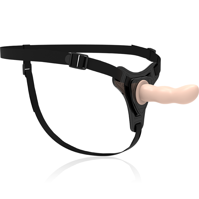 Fetish Submissive Harness - Punto G In Silicone Flesh 125 Cm - FETISH SUBMISSIVE HARNESS - Masturbatori | erosidea.com