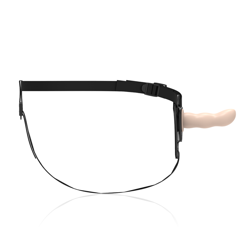 Fetish Submissive Harness - Punto G In Silicone Flesh 125 Cm - FETISH SUBMISSIVE HARNESS - Masturbatori | erosidea.com