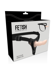 Fetish Submissive Harness - Punto G In Silicone Flesh 125 Cm - FETISH SUBMISSIVE HARNESS - Masturbatori | erosidea.com
