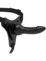Fetish Submissive Harness - Silicone Nero Realistico 16 Cm - FETISH SUBMISSIVE HARNESS - Strap-on e Imbracature | erosidea.com