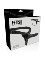 Fetish Submissive Harness - Silicone Nero Realistico 16 Cm - FETISH SUBMISSIVE HARNESS - Strap-on e Imbracature | erosidea.com