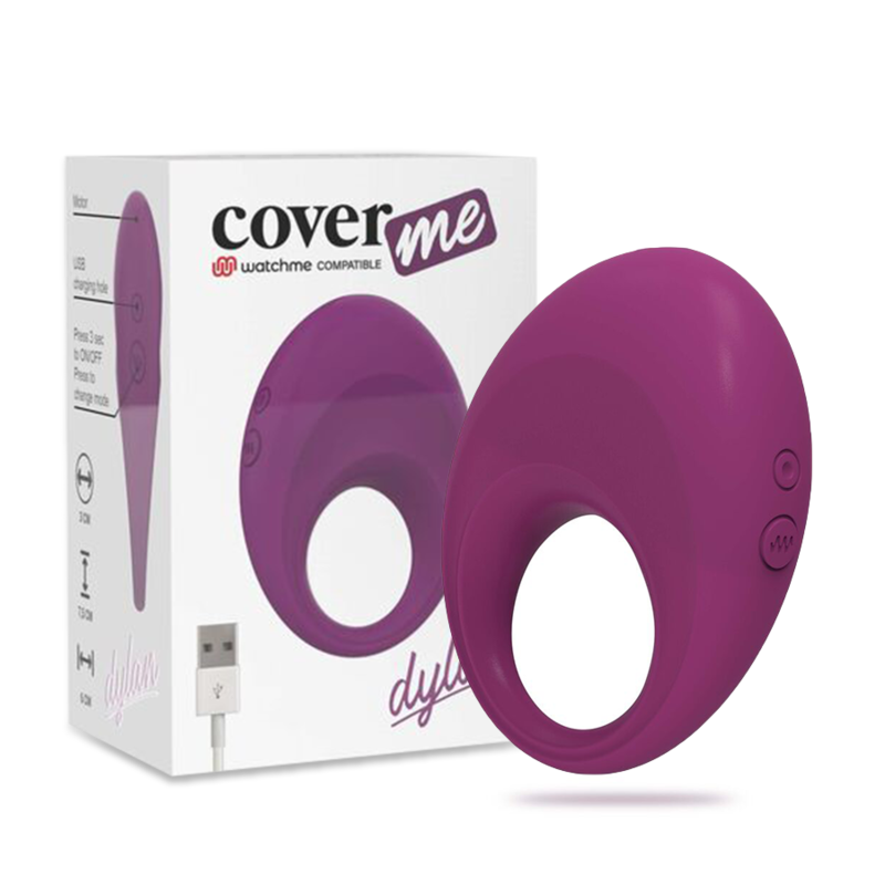 Coverme - Anello Ricaricabile Dylan Compatibile Con Tecnologia Wireless Watchme - COVERME - Anelli Fallici | erosidea.com