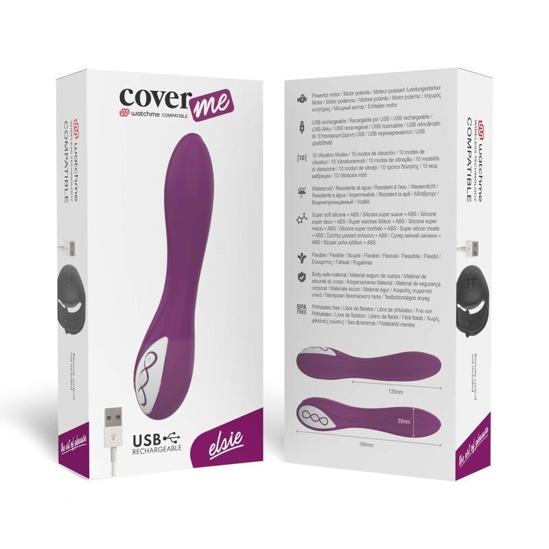 Coverme - Elsie Compatibile Con La Tecnologia Wireless Watchme - COVERME - Vibratori | erosidea.com