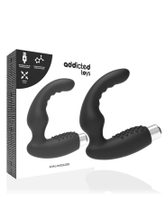 Vibratore Addicted Toys Prostatico Modello 2 Nero - Addicted Toys - Prostata e Perineo | erosidea.com
