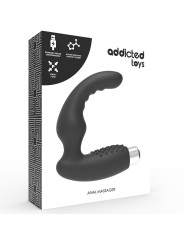 Vibratore Addicted Toys Prostatico Modello 2 Nero - Addicted Toys - Prostata e Perineo | erosidea.com