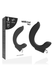 Vibratore Addicted Toys Prostatico Modello 7 Nero - Addicted Toys - Prostata e Perineo | erosidea.com