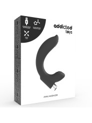 Vibratore Addicted Toys Prostatico Modello 7 Nero - Addicted Toys - Prostata e Perineo | erosidea.com