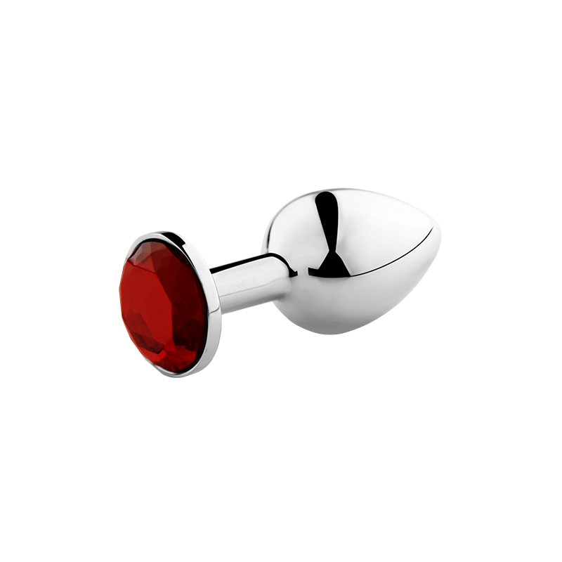 Secretplay - Plug Anale Rosso S - SECRETPLAY TOYS - Plug e Catene Anali | erosidea.com