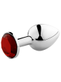 Secretplay - Plug Anale Rosso S - SECRETPLAY TOYS - Plug e Catene Anali | erosidea.com