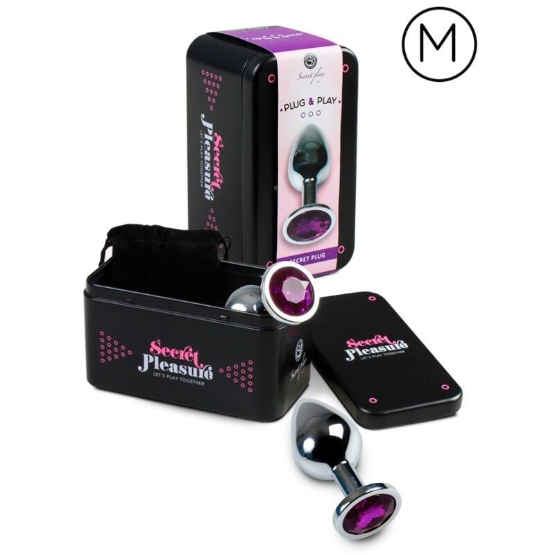 Secretplay - Plug Anale Lila M - SECRETPLAY TOYS - Plug e Catene Anali | erosidea.com