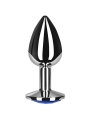 Secretplay - Plug Anale Blu M - SECRETPLAY TOYS - Plug e Catene Anali | erosidea.com