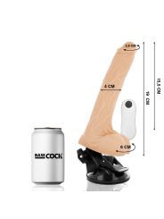 Vibratore Basecock Telecomando Realistico Naturale 19 Cm - BASECOCK - Vibratori Realistici | erosidea.com