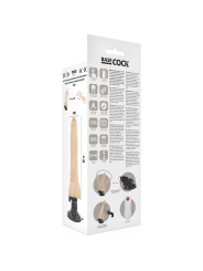 Vibratore Basecock Telecomando Realistico Naturale 19 Cm - BASECOCK - Vibratori Realistici | erosidea.com