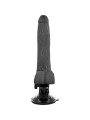 Vibratore Basecock Realistico Telecomando Nero 19 Cm - BASECOCK - Vibratori Realistici | erosidea.com