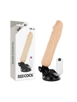 Vibratore Basecock Realistico Telecomando Flesh 20 Cm