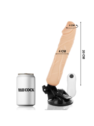 Vibratore Basecock Realistico Telecomando Flesh 20 Cm - BASECOCK - Vibratori Realistici | erosidea.com