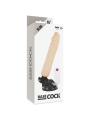 Vibratore Basecock Realistico Telecomando Flesh 20 Cm - BASECOCK - Vibratori Realistici | erosidea.com