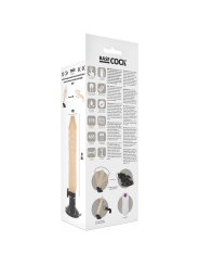 Vibratore Basecock Realistico Telecomando Flesh 20 Cm - BASECOCK - Vibratori Realistici | erosidea.com
