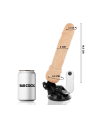 Vibratore Basecock Telecomando Naturale Realistico 195Cm - BASECOCK - Vibratori Realistici | erosidea.com