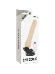 Vibratore Basecock Telecomando Naturale Realistico 195Cm - BASECOCK - Vibratori Realistici | erosidea.com