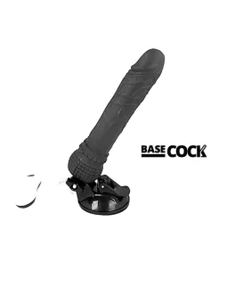 Vibratore Basecock Realistico Telecomando Nero 195Cm