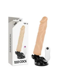Vibratore Basecock Realistico Telecomando Naturale 21Cm