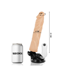 Vibratore Basecock Realistico Telecomando Naturale 21Cm - BASECOCK - Vibratori Realistici | erosidea.com