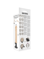 Vibratore Basecock Realistico Telecomando Naturale 21Cm - BASECOCK - Vibratori Realistici | erosidea.com