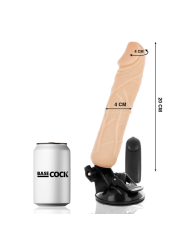 Vibratore Basecock Telecomando Naturale Realistico 20 Cm - BASECOCK - Vibratori Realistici | erosidea.com