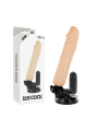 Vibratore Basecock Telecomando Naturale Realistico 20 Cm - BASECOCK - Vibratori Realistici | erosidea.com