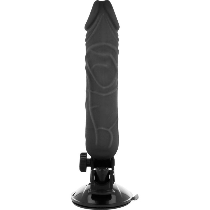 Vibratore Basecock Realistico Telecomando Nero - BASECOCK - Vibratori Realistici | erosidea.com
