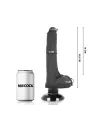 Vibratore Basecock Realistico Basecock 2-1 Nero 185 Cm - BASECOCK - Dildo Realistici | erosidea.com