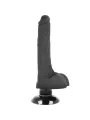Vibratore Basecock Realistico Basecock 2-1 Nero 185 Cm - BASECOCK - Dildo Realistici | erosidea.com