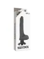 Vibratore Basecock Realistico Basecock 2-1 Nero 185 Cm - BASECOCK - Dildo Realistici | erosidea.com