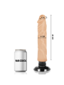 Vibratore Basecock Realistico 2-1 Naturale 20 Cm - BASECOCK - Dildo Realistici | erosidea.com