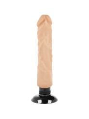 Vibratore Basecock Realistico 2-1 Naturale 20 Cm - BASECOCK - Dildo Realistici | erosidea.com