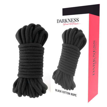 Darkness - Corda Giapponese 10 M Nera - DARKNESS BONDAGE - Corde e Nastri | erosidea.com