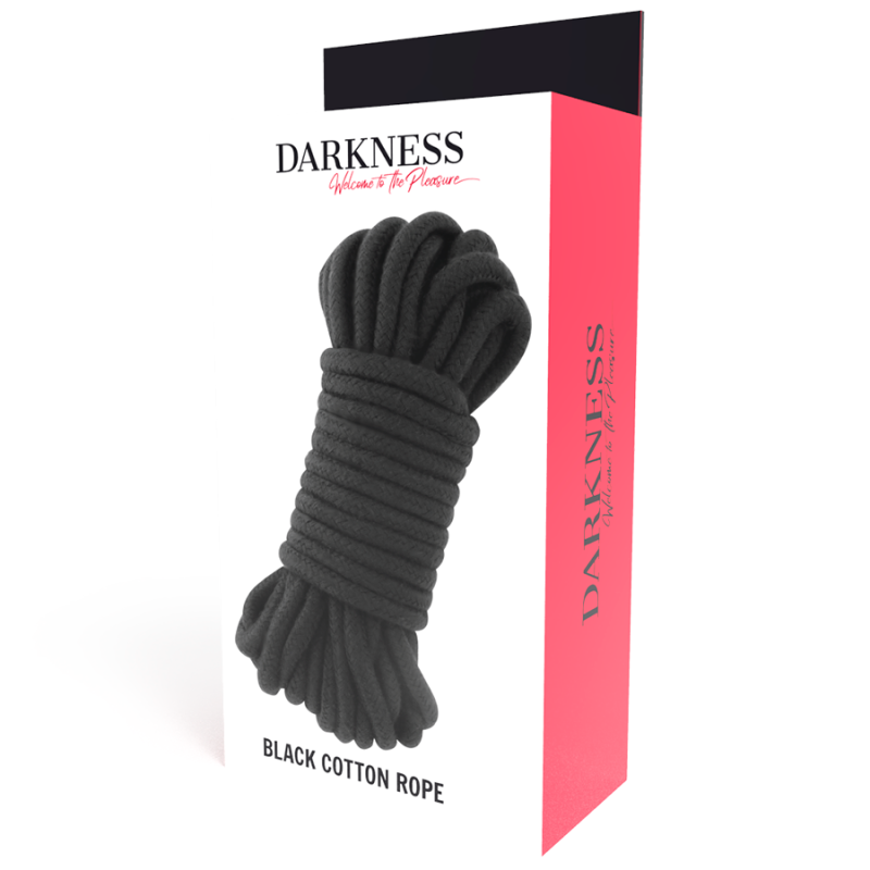 Darkness - Corda Giapponese 10 M Nera - DARKNESS BONDAGE - Corde e Nastri | erosidea.com
