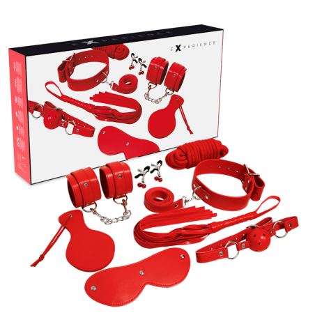 Experience - Kit Fetish Bdsm Serie Rossa - Experience - Kit Bondage e Sadomaso | erosidea.com