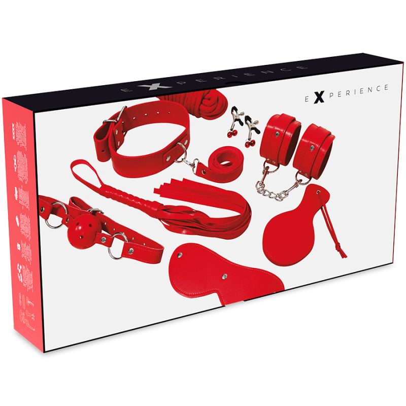 Experience - Kit Fetish Bdsm Serie Rossa - Experience - Kit Bondage e Sadomaso | erosidea.com