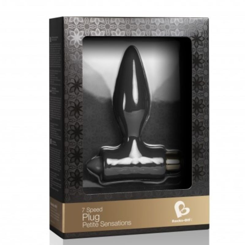 Rocks-Off - Petite Sensations Plug Anale Per Principianti - Nero - ROCKS-OFF - Plug e Catene Anali | erosidea.com
