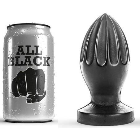 All Black - Plug Anale 12 Cm A Punta - ALL BLACK - Plug e Catene Anali | erosidea.com
