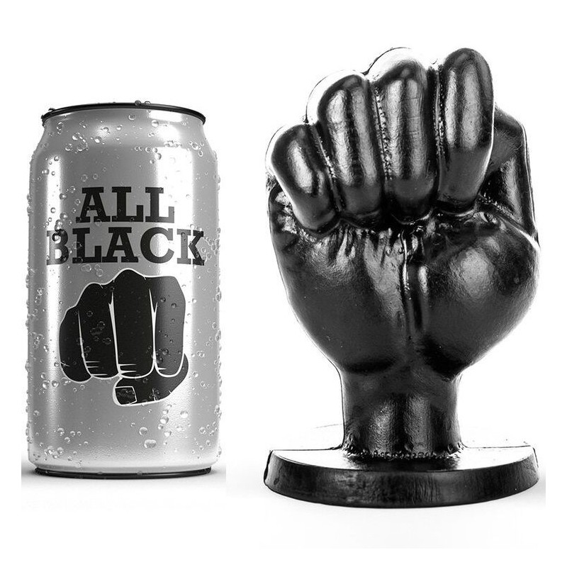 All Black - Pugno Anale 13 Cm - ALL BLACK - Plug e Catene Anali | erosidea.com
