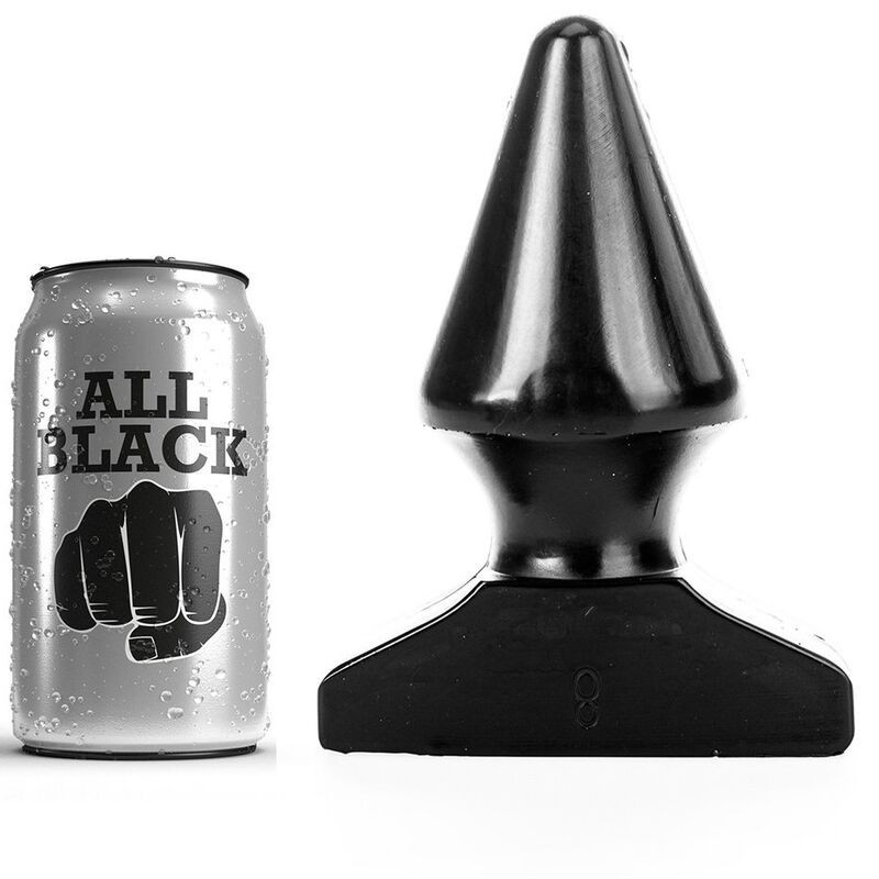 All Black - Plug Anale 17 Cm - ALL BLACK - Plug e Catene Anali | erosidea.com